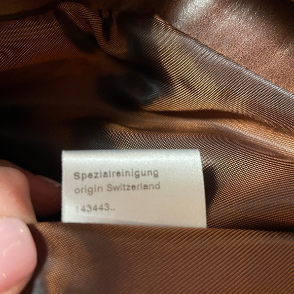 Akris Lambs leather Brown Jacket US 12 - Picture 9 of 13